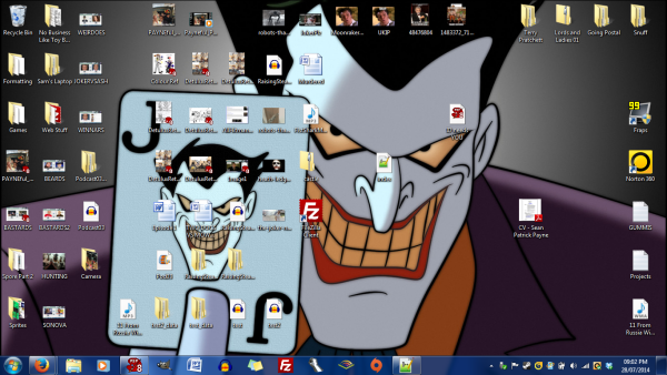 Sean's desktop