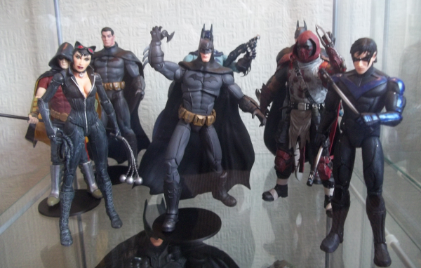 Figures based on the video game Batman: Arkham City.