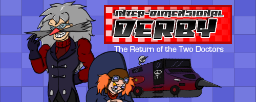 Inter-Dimensional Derby - Return of the Two Doctors webcomic series