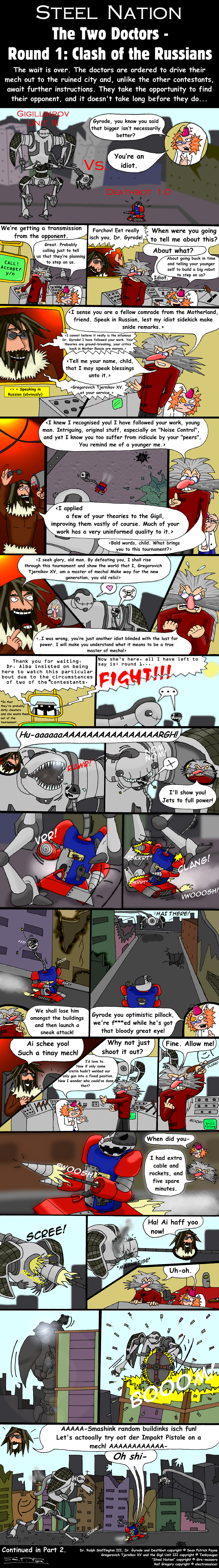 7 - Round 1 - Clash of the Russians (Part 1)
