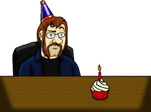 Hi, I'm Sean Patrick Payne and today is my birthday! I am 37 years old today!