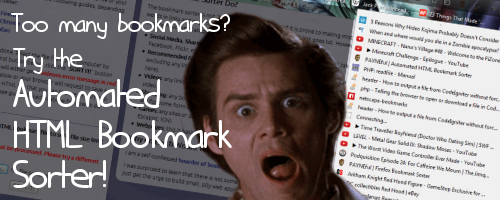 The Automated HTML Bookmark Sorter